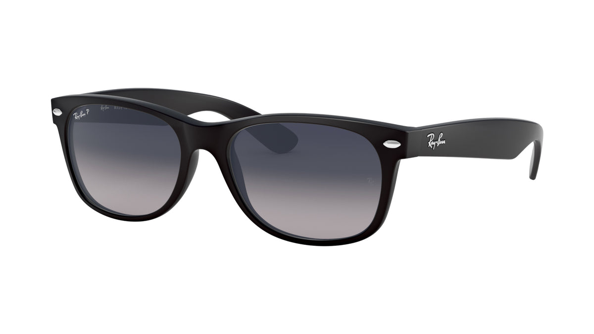 Ray-Ban RB2132 601S78 Noir mat - vue trois-quarts