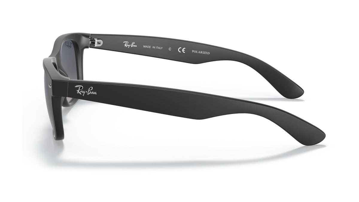 Ray-Ban RB2132 601S78 Noir mat - vue de côté