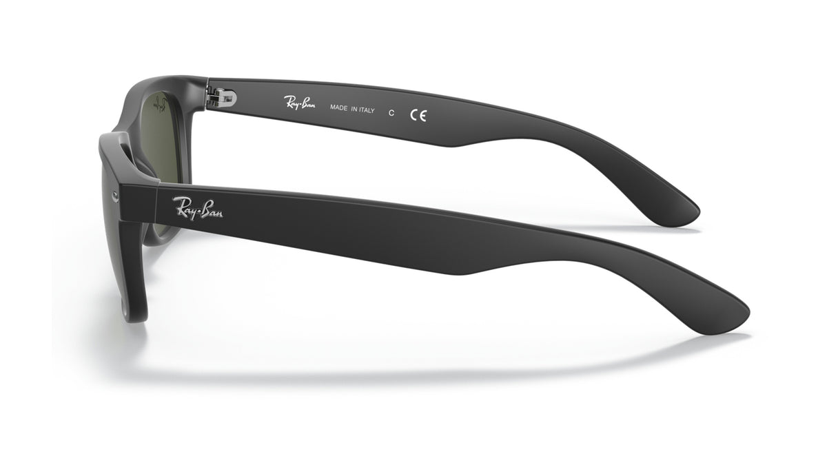 Ray-Ban RB2132 622 Noir mat - vue de côté