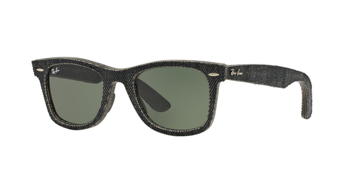Ray-Ban RB2140 1162 Noir denim - vue trois-quarts