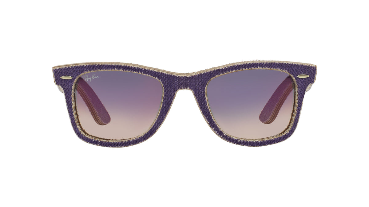 Ray-Ban RB2140 1167S5 Violet denim - vue de face