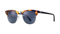 Ray-Ban RB3016 1158R5 Havane bleu moucheté - vue trois-quarts