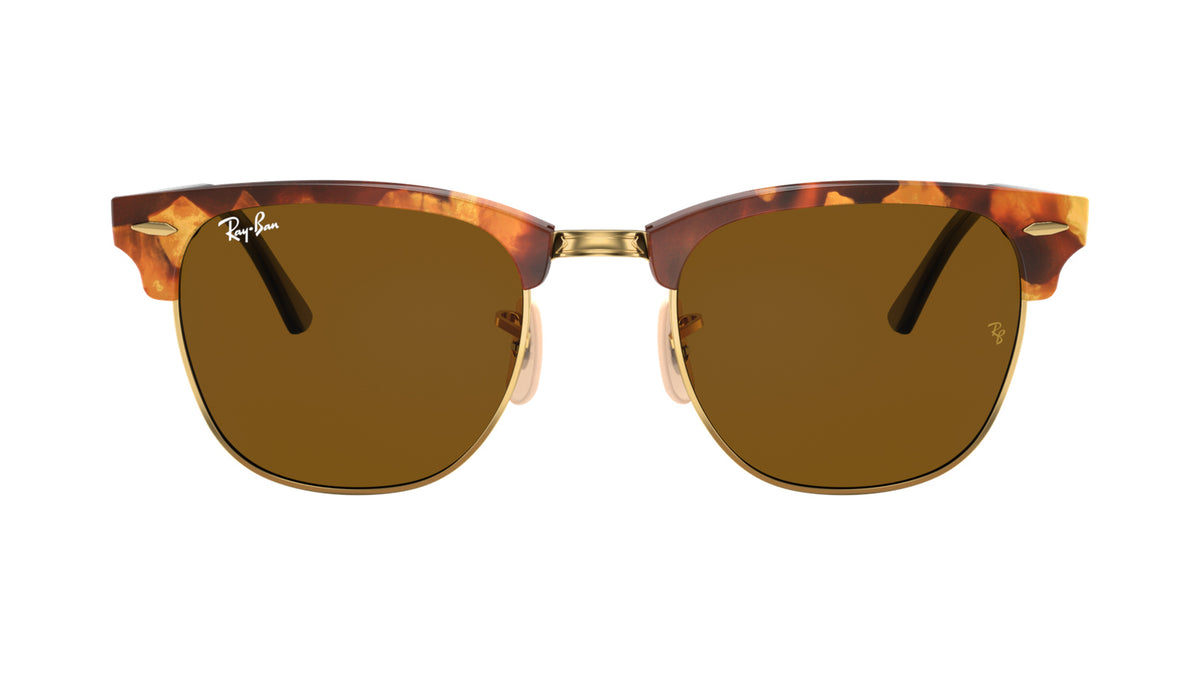 Ray-Ban RB3016 1160 Havane marron moucheté - vue de face