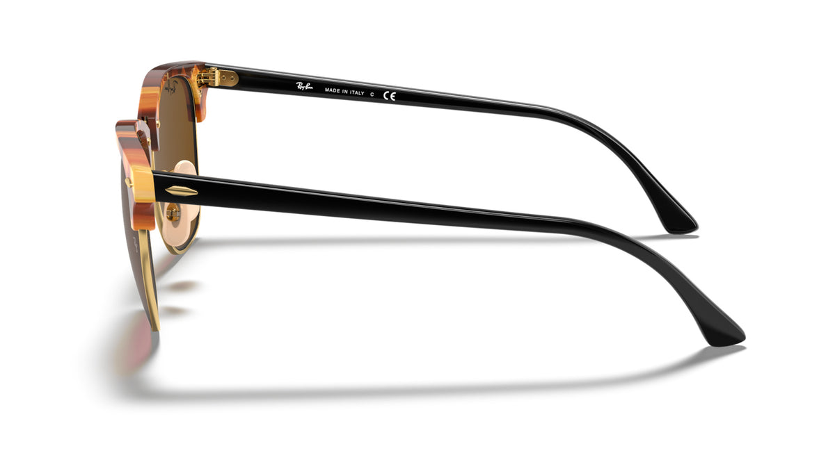 Ray-Ban RB3016 1160 Havane marron moucheté - vue de côté