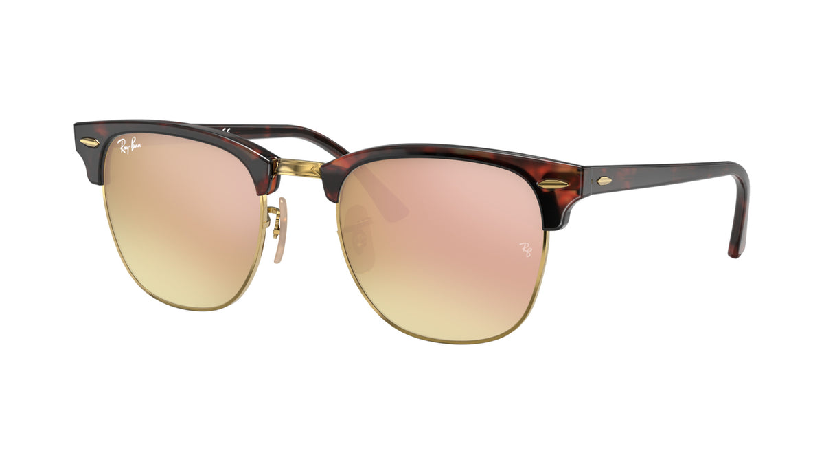 Ray-Ban RB3016 990/7O Havane rouge - vue trois-quarts