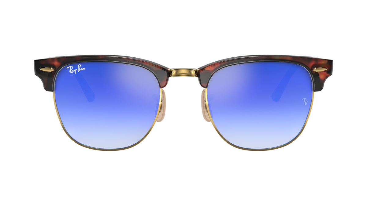 Ray-Ban RB3016 990/7Q Rouge brillant et havane - vue de face