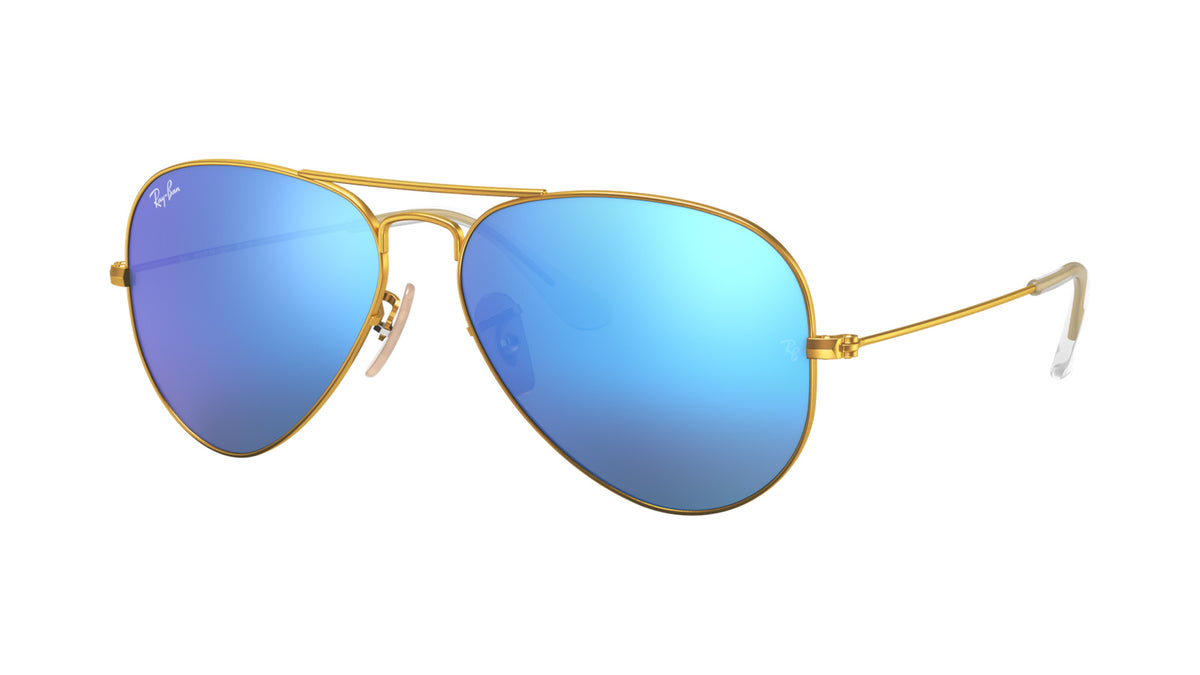 Ray-Ban RB3025 112/17 Or mat - vue trois-quarts