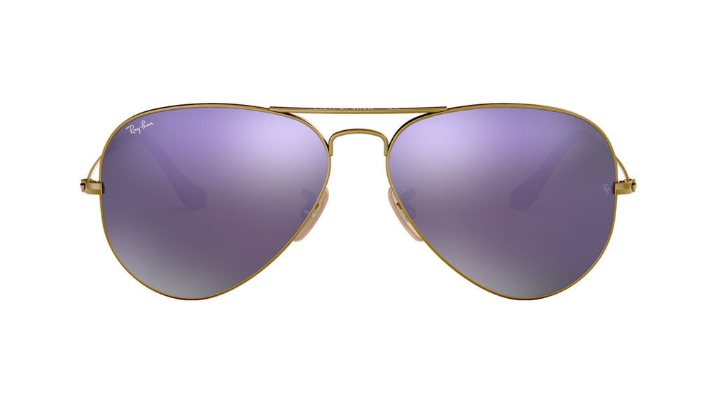 Ray-Ban RB3025 167/4K Bronze brossé semi-brillant - vue de face