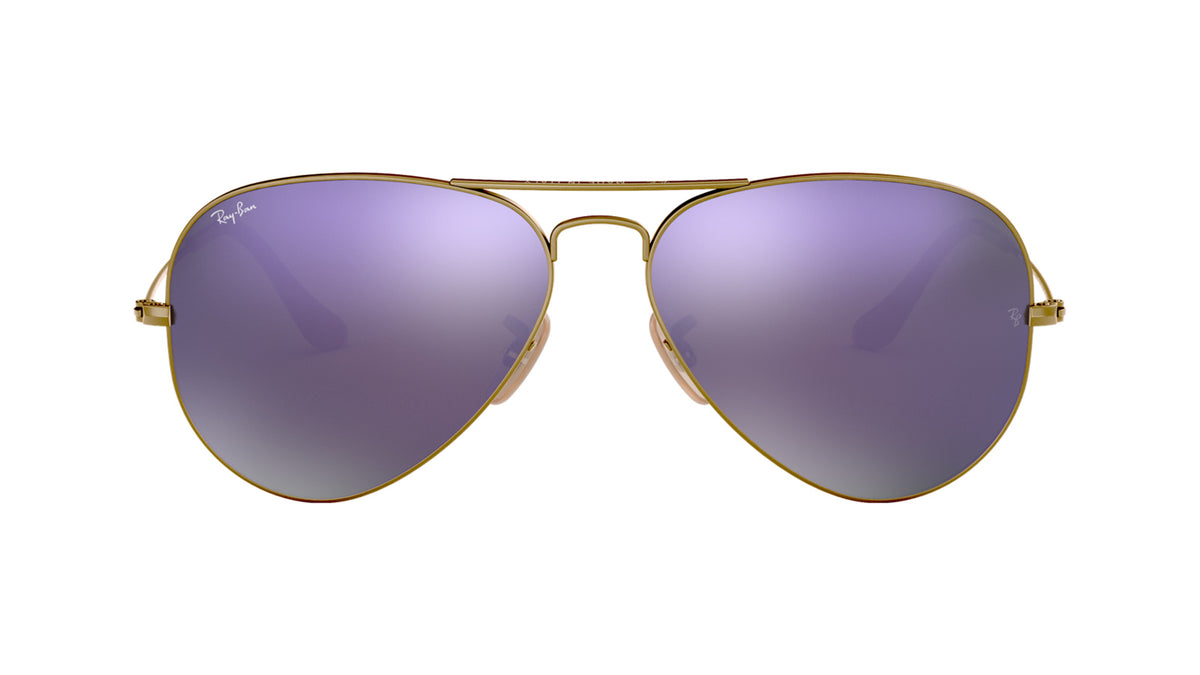 Ray-Ban RB3025 167/4K Bronze brossé semi-brillant - vue de face