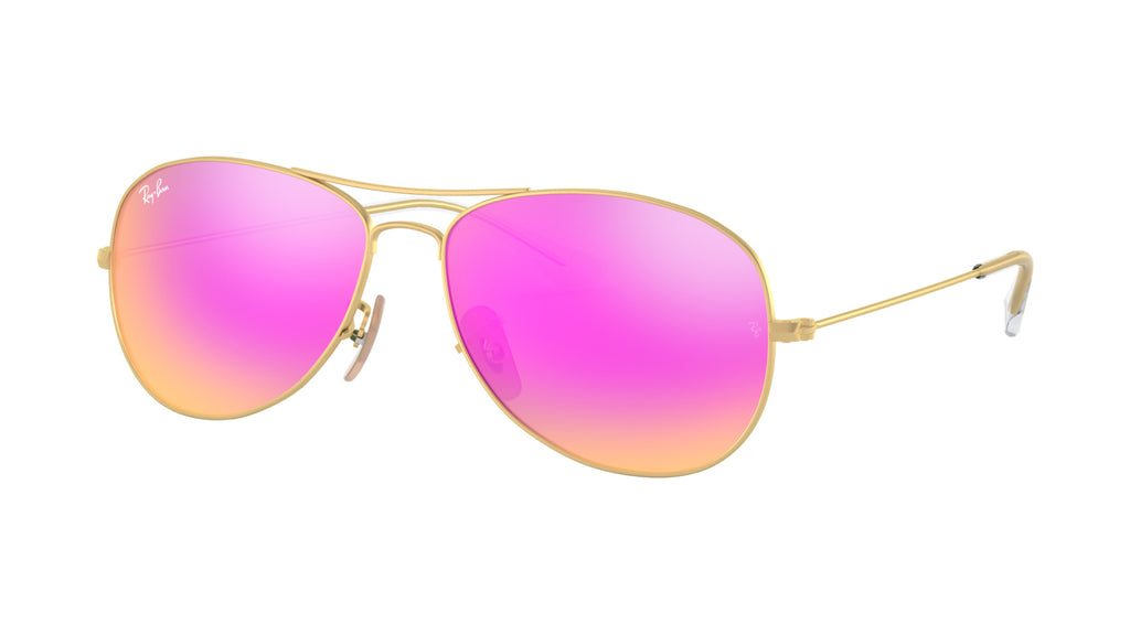 Ray-Ban RB3362 112/4T Or mat - vue trois-quarts