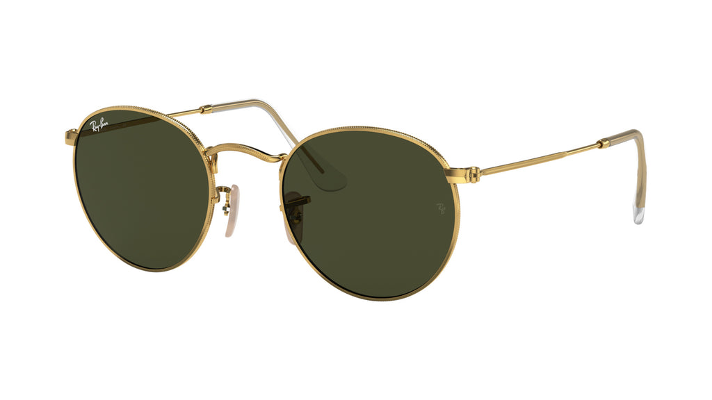 Ray-Ban RB3447 001 Or - vue trois-quarts