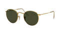 Ray-Ban RB3447 001 Or - vue trois-quarts