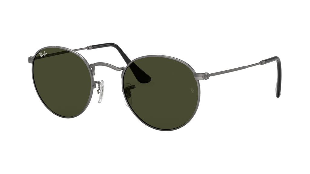 Ray-Ban RB3447 029 Gunmetal mat - vue trois-quarts