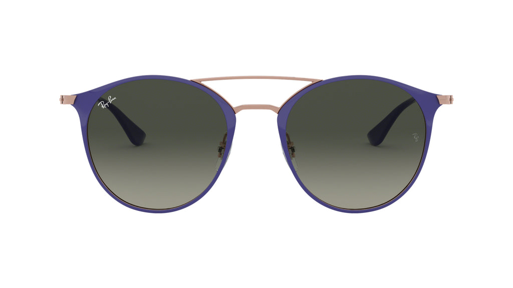 Ray-Ban RB3546 9073A5 Cuivre sur violet - vue de face
