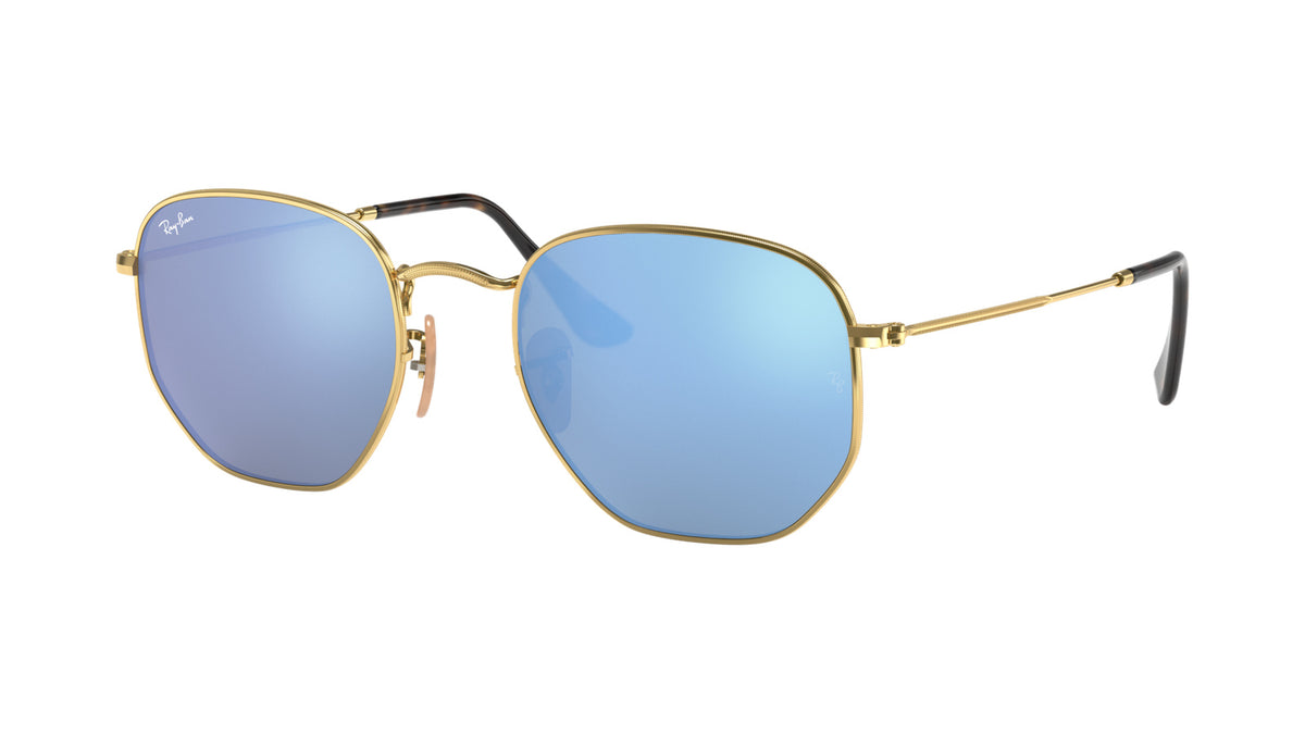 Ray-Ban RB3548N 001/9O Or taille 51 - vue trois-quarts