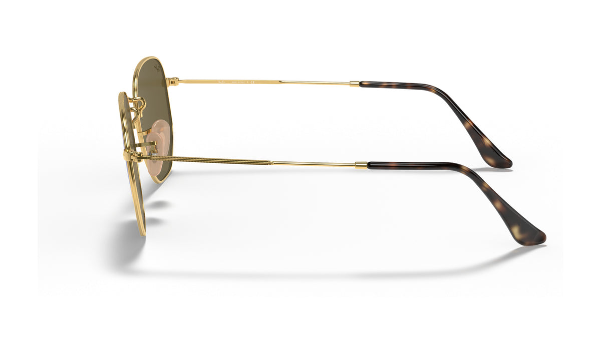 Ray-Ban RB3548N 001/9O Or taille 51 - vue de côté