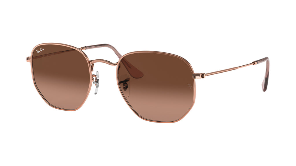 Ray-Ban RB3548N 9069A5 Cuivre taille 51 - vue trois-quarts