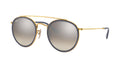 Ray-Ban RB3647N 001/9U Or - vue trois-quarts