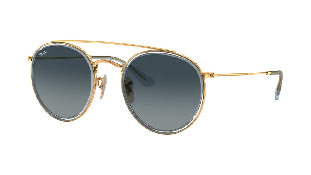 Ray-Ban RB3647N 91233M Or - vue trois-quarts