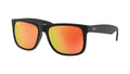 Ray-Ban RB4165 622/6Q Noir mat - vue trois-quarts