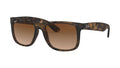 Ray-Ban RB4165 710/13 Havane clair mat - vue trois-quarts