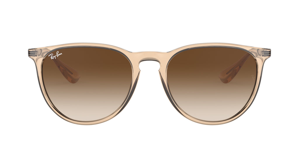 Ray-Ban RB4171 651413 Marron clair transparent taille 54 - vue de face