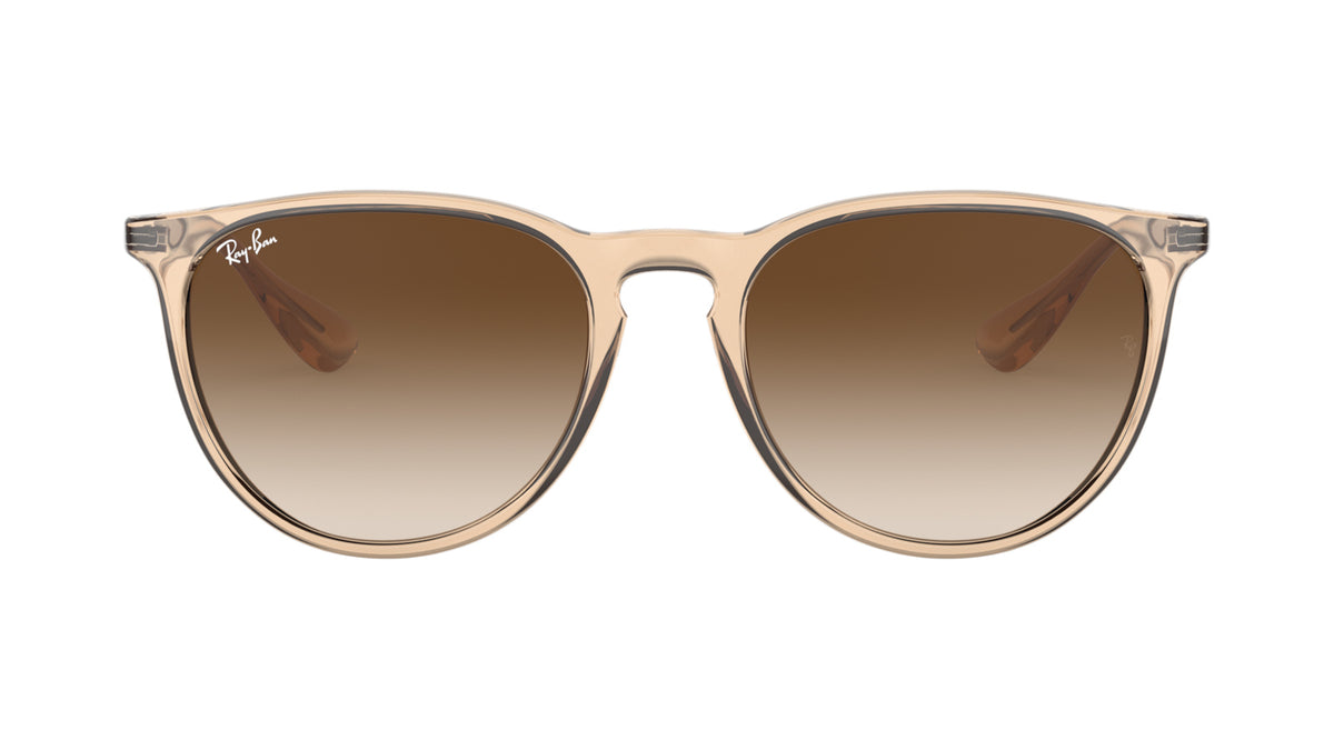 Ray-Ban RB4171 651413 Marron clair transparent taille 54 - vue de face