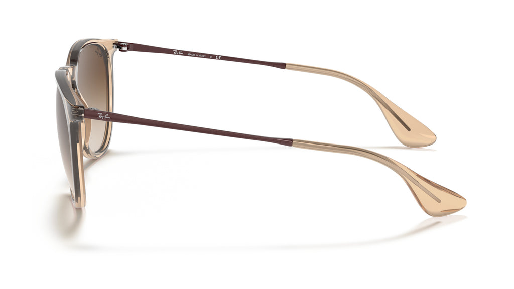Ray-Ban RB4171 651413 Marron clair transparent taille 54 - vue de côté