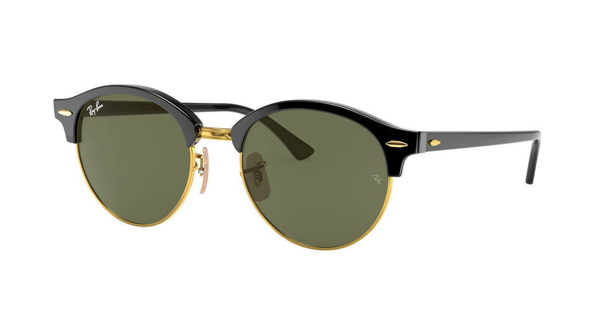 Ray-Ban RB4246 901 Noir - vue trois-quarts