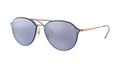 Ray-Ban RB4292N 63261U Gris clair - vue trois-quarts