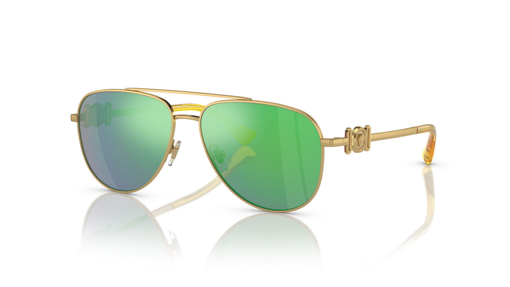 Versace Kids VK2002 10023R Or - vue trois-quarts
