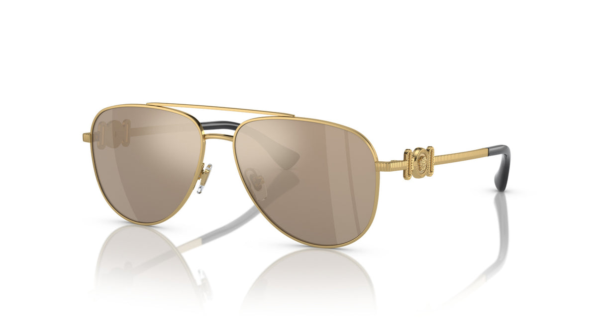Versace Kids VK2002 10025A Or - vue trois-quarts