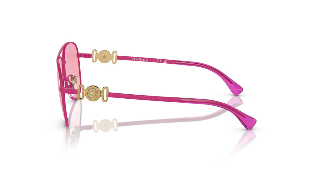 Versace Kids VK2002 149584 Fuchsia mat - vue de côté