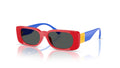 Versace Kids VK4003U 506587 Rouge - vue trois-quarts