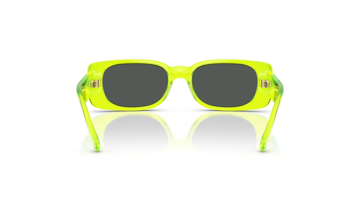 Versace Kids VK4003U 547987 Jaune fluo transparent - vue arrière