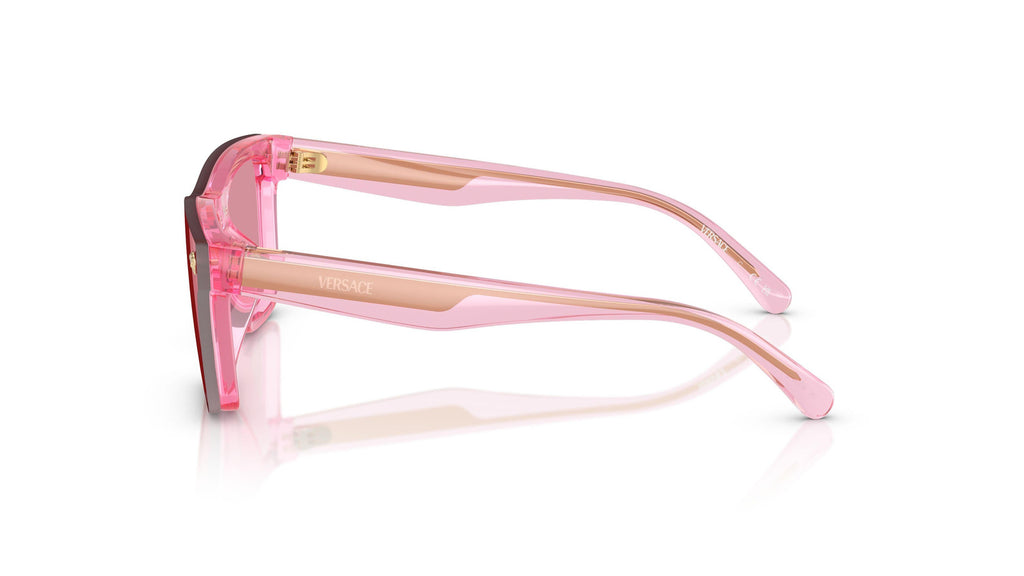 Versace Kids VK4004U 53701T Rose transparent - vue de côté