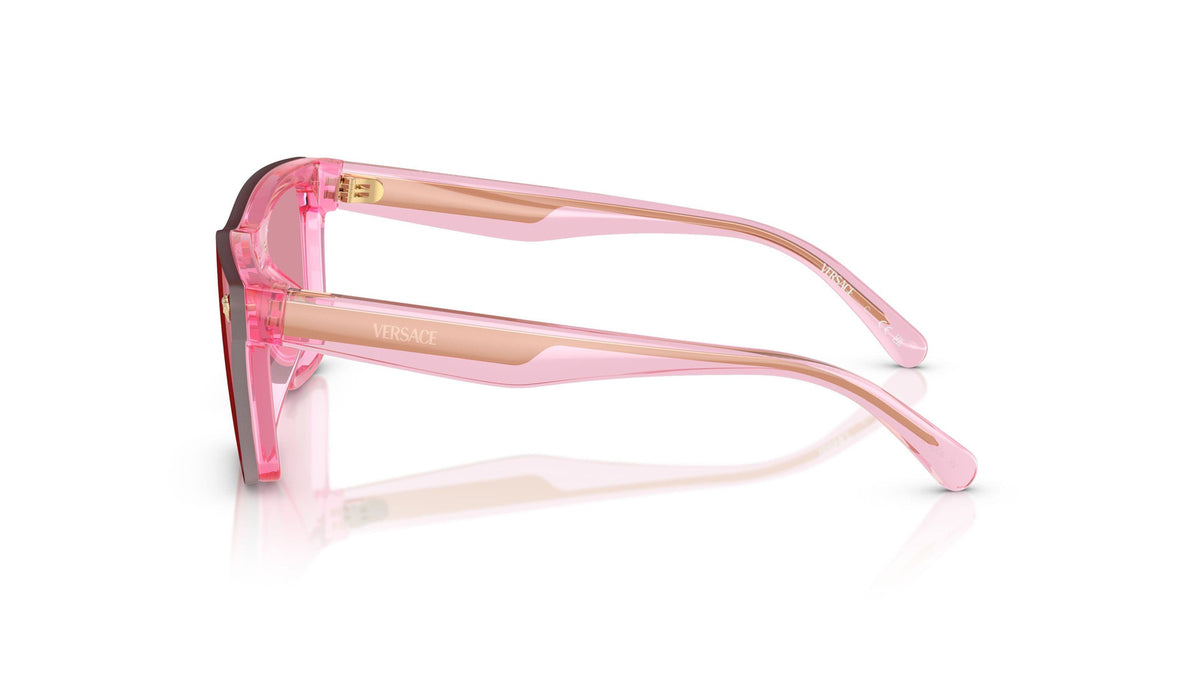 Versace Kids VK4004U 53701T Rose transparent - vue de côté
