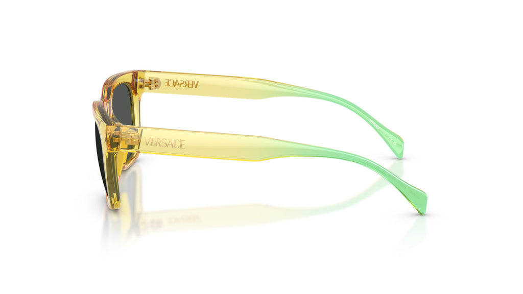 Versace Kids VK4006U 553087 Dégradé orange jaune vert - vue de côté