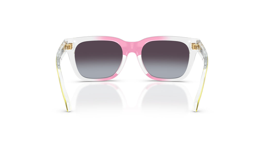 Versace Kids VK4006U 55318G Dégradé rose jaune transparent - vue arrière