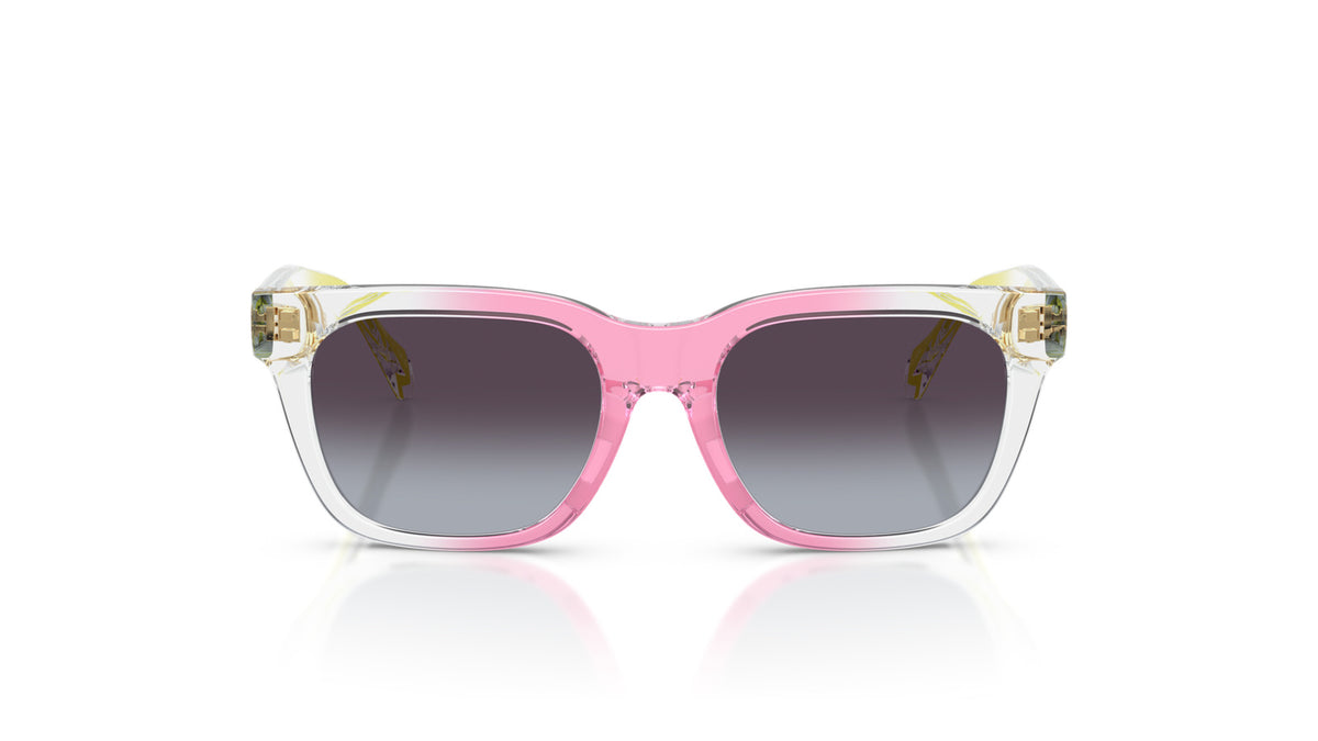 Versace Kids VK4006U 55318G Dégradé rose jaune transparent - vue de face