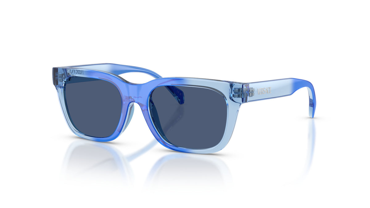 Versace Kids VK4006U 553280 Dégradé bleu roi bleu clair - vue trois-quarts