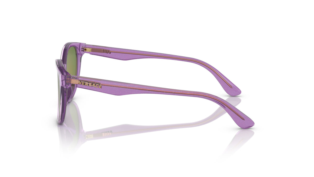 Versace Kids VK4427U 53734V Lilas pailleté - vue de côté