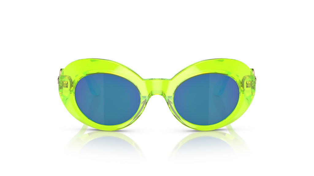 Versace Kids VK4428U 537125 Vert fluo transparent - vue de face