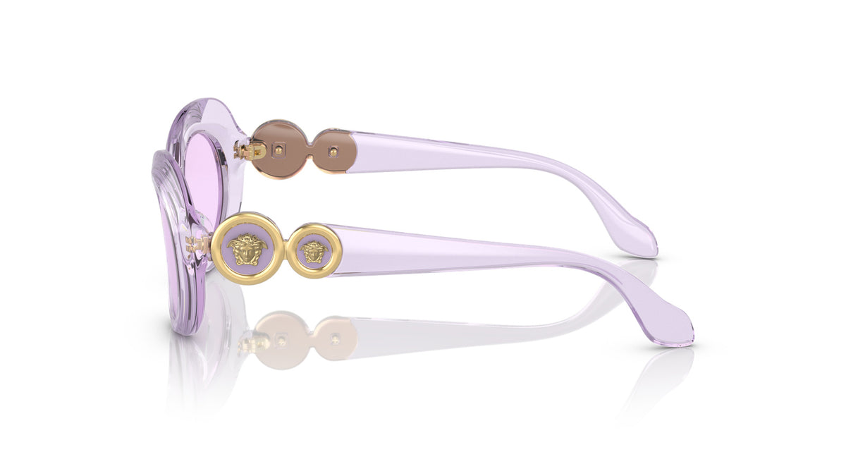 Versace Kids VK4428U 53721A Violet transparent - vue de côté