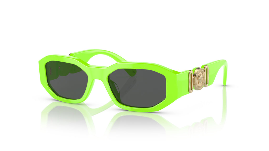 Versace Kids VK4429U 536987 Vert fluo - vue trois-quarts