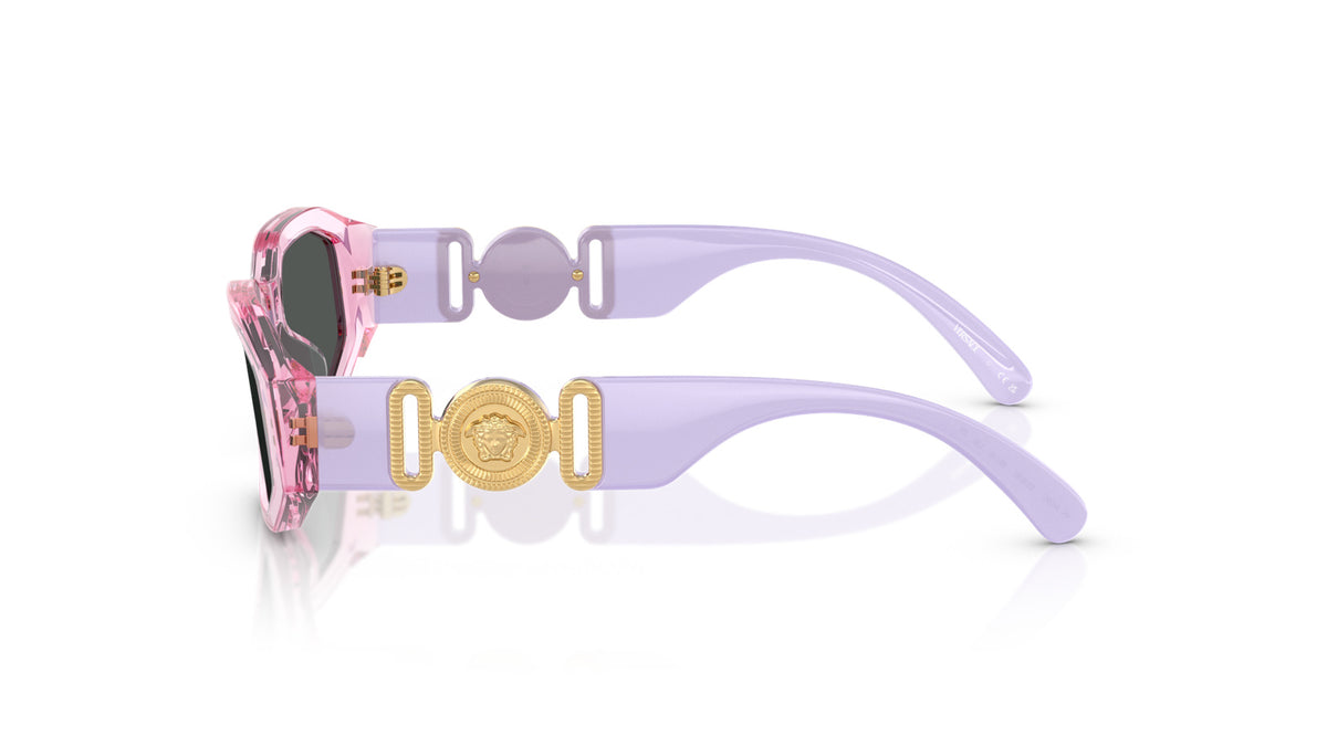 Versace Kids VK4429U 552687 Lavande transparent - vue de côté